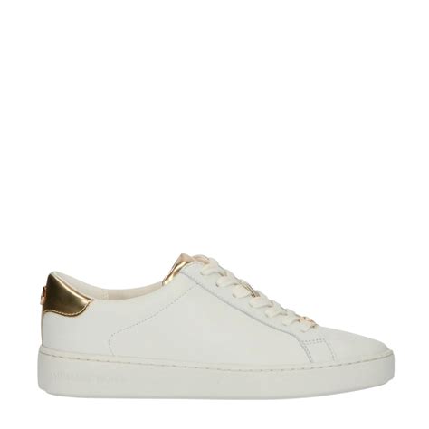 michael kors witte sneakers met goud|Designer Women's Sneakers .